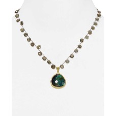 Coralia Leets Macrame Silk Necklace, 16.5