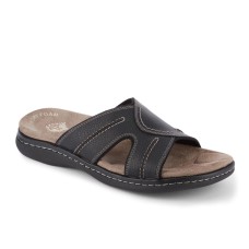 Dockers Men’s Sunland Leather Sandals, Black, 13M
