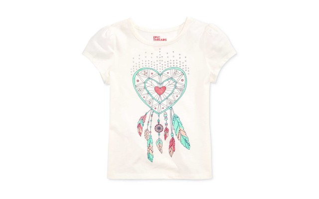  Mix and Match Graphic-Print T-Shirt, Toddler & Little Girls, SIZE 4T/4