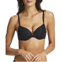 Fine Lines Women’s Australia Pure Fit Convertible Bra, 34E, Black