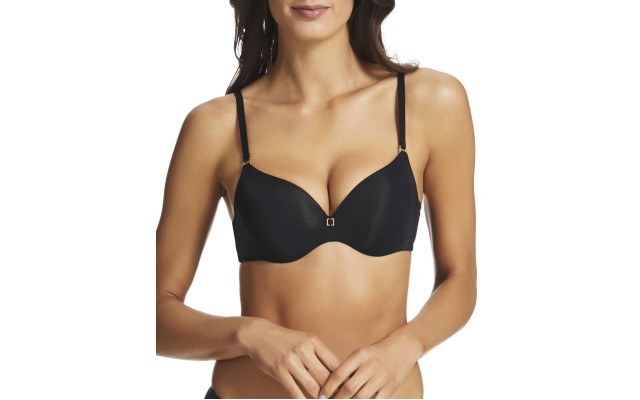  Women’s Australia Pure Fit Convertible Bra, 34E, Black