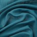  Abbey Faux Linen Textured Semi Sheer Privacy Light Filtering Transparent Window Grommet Floor Length Curtains Drapery Panels for Bedroom & Living Room, 2 Panels (54 W x 84 L, Grey Teal Blue)