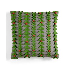 Holiday Lane 3d Felt Decorative Pillow