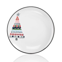Home Essentials Festive Tree Collection Tree Salad Plate