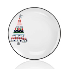 Home Essentials Festive Tree Collection Tree Salad Plate