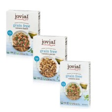 Jovial Grain-Free Cassava Pasta Variety (Orzo, Penne And Fusilli) - Cassava Pasta, Paleo Pasta, Gluten Free Pasta Spaghetti, Grain-Free, Gluten-Free, Organic, Non-Gmo - 3 Pack, 1 Of Each Flavor