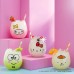  Sanrio Hello Kitty & Friends Hello Sippy Drinking Glasses, 15 oz Stemless Glass Cups Set of 4 ft Hello Kitty Keroppi My Melody Pompompurin, Cute Glasses for Water, Juice, Kawaii Tumbler