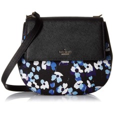 kate spade new york Cameron Street Floral Byrdie Crossbody Black Multi PXRU6925