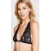 KENDALL + KYLIE Women’s Racerback Bralette (Black, S)