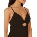  Twist-Front Keyhole One-Piece Swimsuit Women's Swimsuit, Black, 10