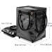 Large Laundry Basket Hamper Bag, 90l Portable Collapsible Cart with Wheels, Heavy Duty Storage Organizer for Clothes