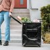 Large Laundry Basket Hamper Bag, 90l Portable Collapsible Cart with Wheels, Heavy Duty Storage Organizer for Clothes