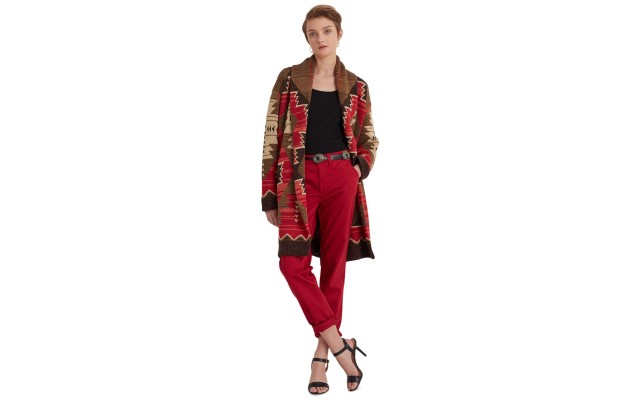 Lauren Ralph Lauren Cropped Classic Chinos Pants Bright Clay 6