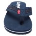 Levi’s Men’s Wordmark Slip-On Thong Sandals Men’s Shoes, Navy, 13M