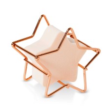Macy’s Beauty Collection Cosmetic Star Shaped Sponge & Holder Pink