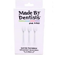 Made By Dentists for Kids Electric Toothbrush Replacement Brush Heads - 3-Pack