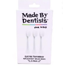 Made By Dentists for Kids Electric Toothbrush Replacement Brush Heads - 3-Pack