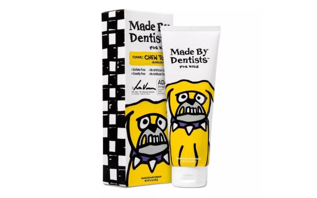  Kids Bulldog Fluoride Anticavity Toothpaste – Bubble Gum – 4.2 oz, 2 pk