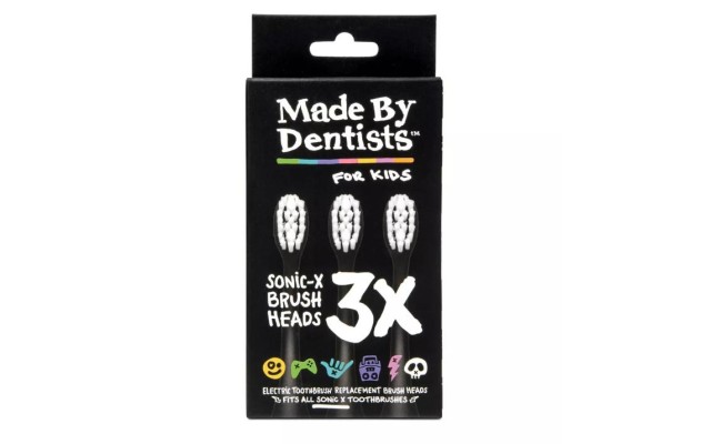  Sonic X Electric Toothbrush Replacement Heads – 3ct