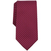 Michael Kors Men’s Begley Geo-Print Tie – Burgundy