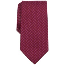 Michael Kors Men’s Begley Geo-Print Tie – Burgundy