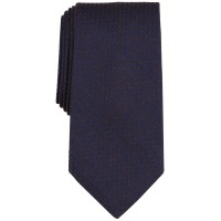 Michael Kors Men’s Dario Houndstooth Tie – Chocolate