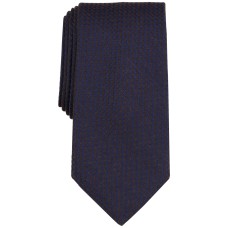 Michael Kors Men’s Dario Houndstooth Tie – Chocolate