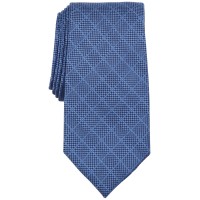 Michael Kors Men’s Rubin Grid Tie, Navy