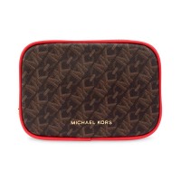 Michael Kors Women’s Empire Logo Belt Bag – Brown Multi, Large, X-Large