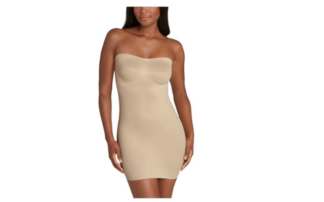  Shapewear Women’s XL Beige Firm-Control Strapless Convertible ERK889