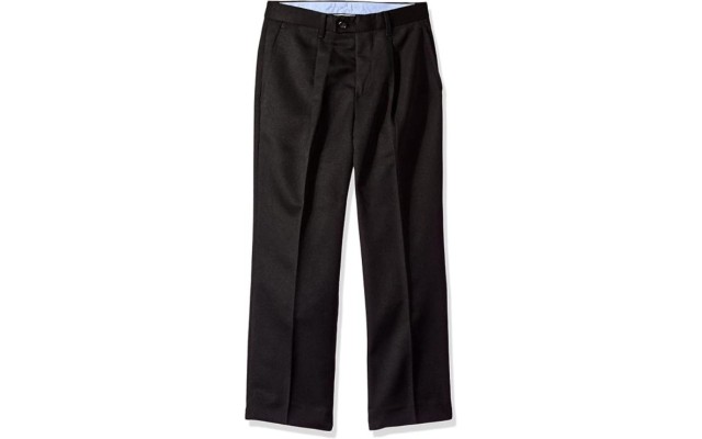  Big Boys Microfiber Pant Black N841002 Regular, SIZE 20
