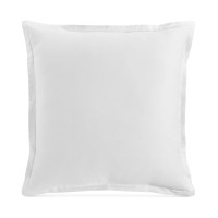 Oake Cotton Tencel Blend European Sham Pillow, 26 X 26, White