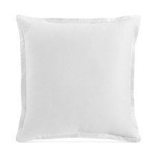 Oake Cotton Tencel Blend European Sham Pillow, 26 X 26, White