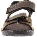  Mens Darwyn Quarter Strap Platform Slide Sandal, Brown, 11M
