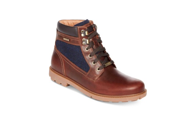  Men’s Rugged Bucks High Boots, Brown, 8.5 M US