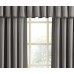  Grant Rod Pocket Top Curtain Panel, 54″ x 84″-Steel Gray