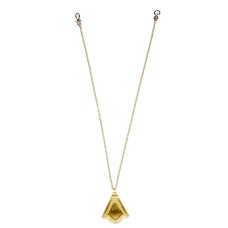 Supreme Necklace In Gold And Mother Of Pearls Center