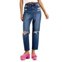 Tinseltown Juniors’ Ripped Jeans, Blue/0