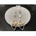 Tri-Tone Stud Earring 4-Pc. Gift Set