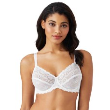 Wacoal Renaissance Rose Underwire Bra 85720, White, 36DDD