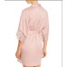 Women’s Flora Nikrooz Ada Satin Robe, Size X-Small – Pink