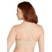  Comfort Revolution Women’s Easylite Racerback Breathable Wireless Bra, Taupe, S