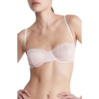 Calvin Klein Floral Lace Unlined Balconette Nymphs Thigh 34C