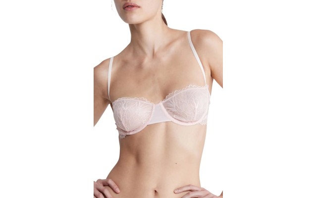  Floral Lace Unlined Balconette Nymphs Thigh 34C