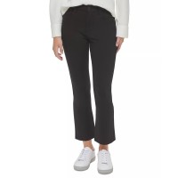 Calvin Klein Jeans Women’s High-Waist Kick-Flare Jeans, Black, Small