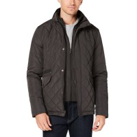 Calvin Klein Men’s Quilted Overcoat