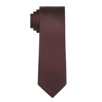 Calvin Klein Mens Skinny Tie Burgundy Red Necktie