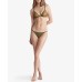 Sheer Marquisette Unlined Plunge Bra Dark Olive, 34C  Sheer Marquisette Unlined Plunge Bra Dark Olive, 34C