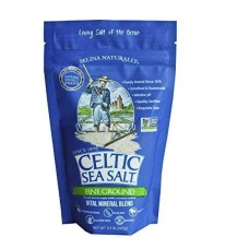 Celtic Sea Salt, Fine Ground Resealable Bag, 8 oz
