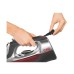  Electronic Clothing Iron with Retractable Cord 13102, Black